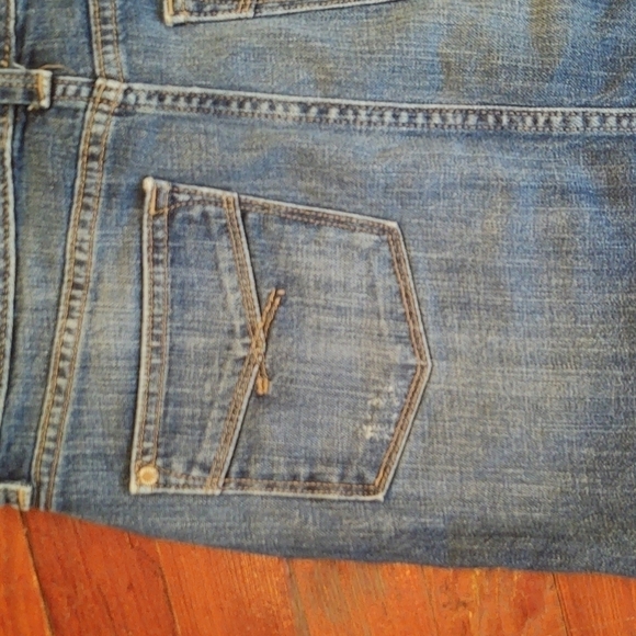 Gap Factory Denim Skirt Sz 1 - Picture 5 of 7